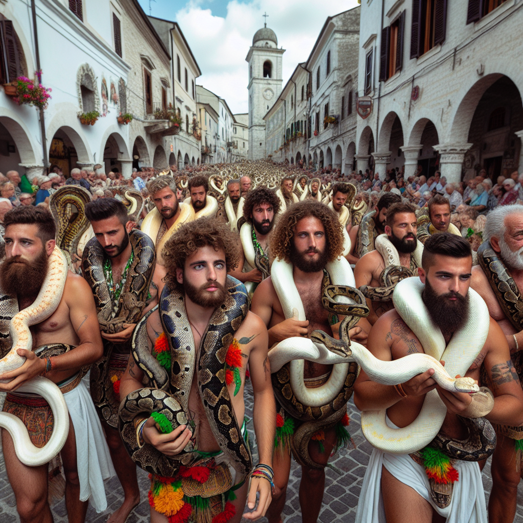 Festa Dei Serpari - Italy Numbered Painting Kits