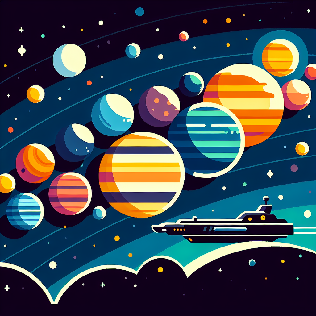 Solar System Explorer DIY Paint By Numbers