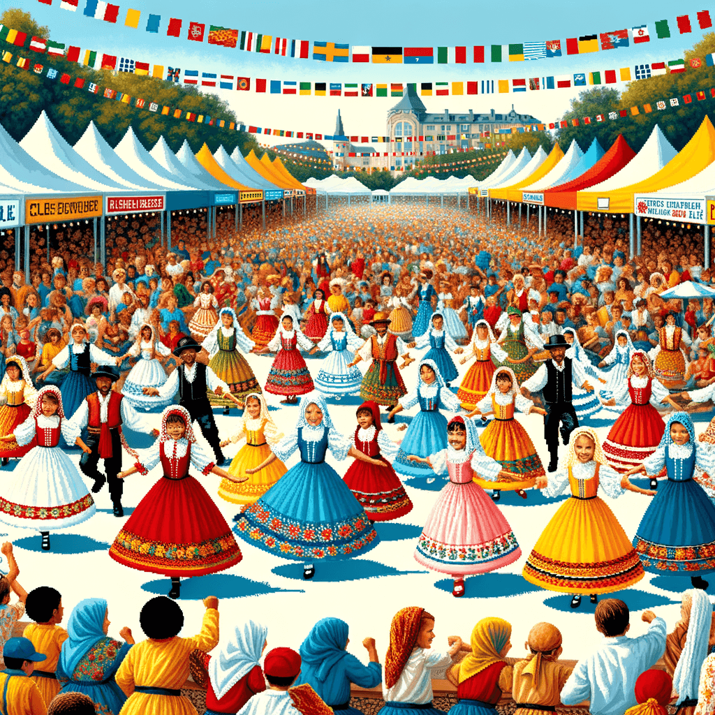 Yi Lan International Children's Folklore & Folkgame Festival - Yilan, Taiwan Numbered Painting Kits