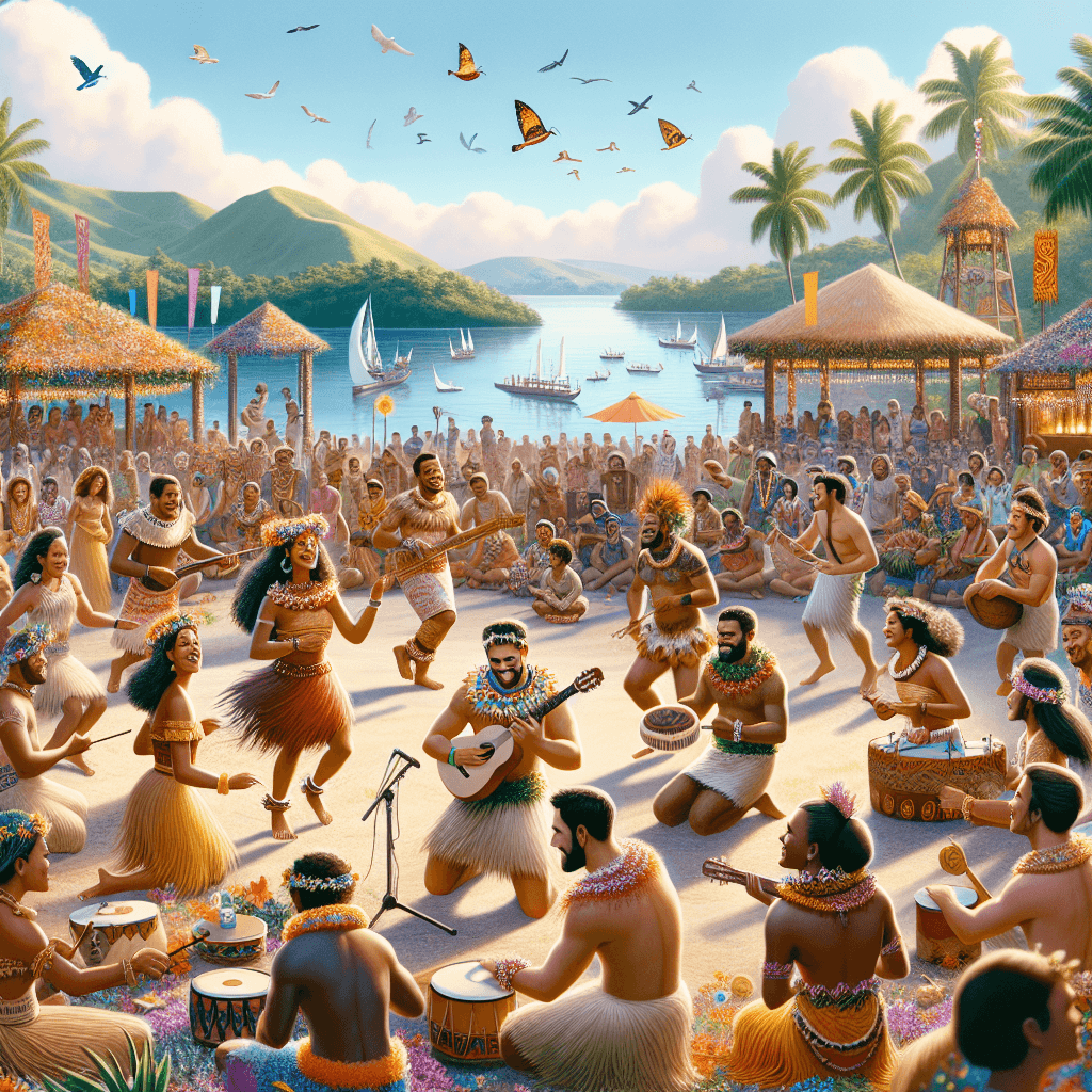 Festival Of Pacific Arts - Various Pacific Islands Paint By Numbers Kits