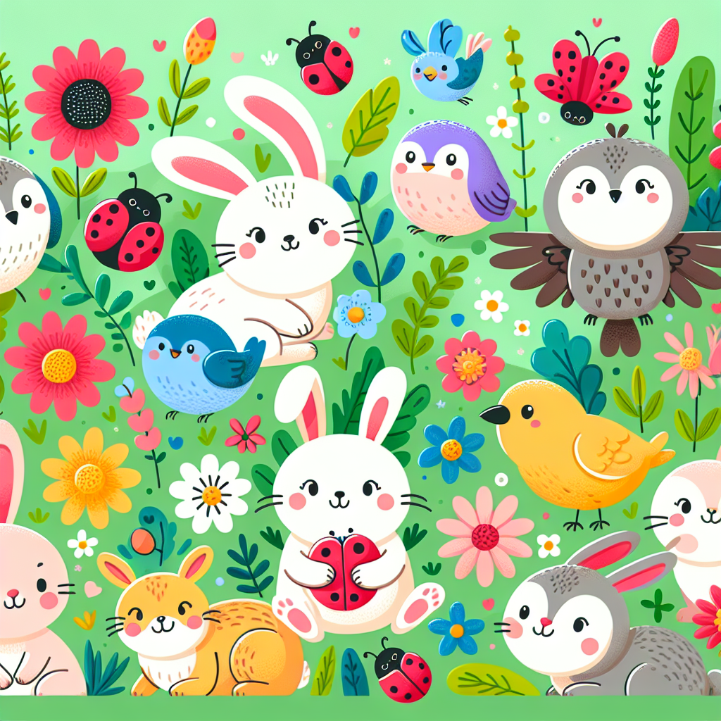 Cheery Critters Paint By Numbers