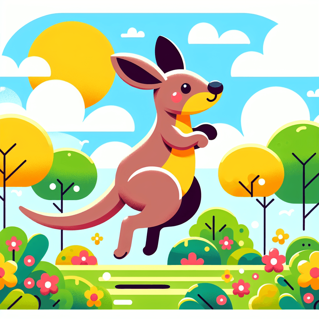 Wacky Walaby Paint By Numbers