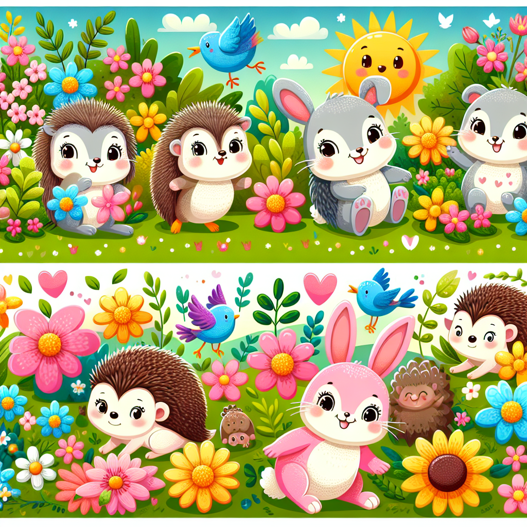 Cute Garden Animals DIY Paint By Numbers
