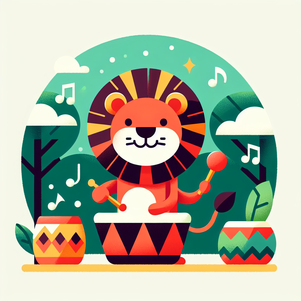 Jungle Jive Lion Paint By Color