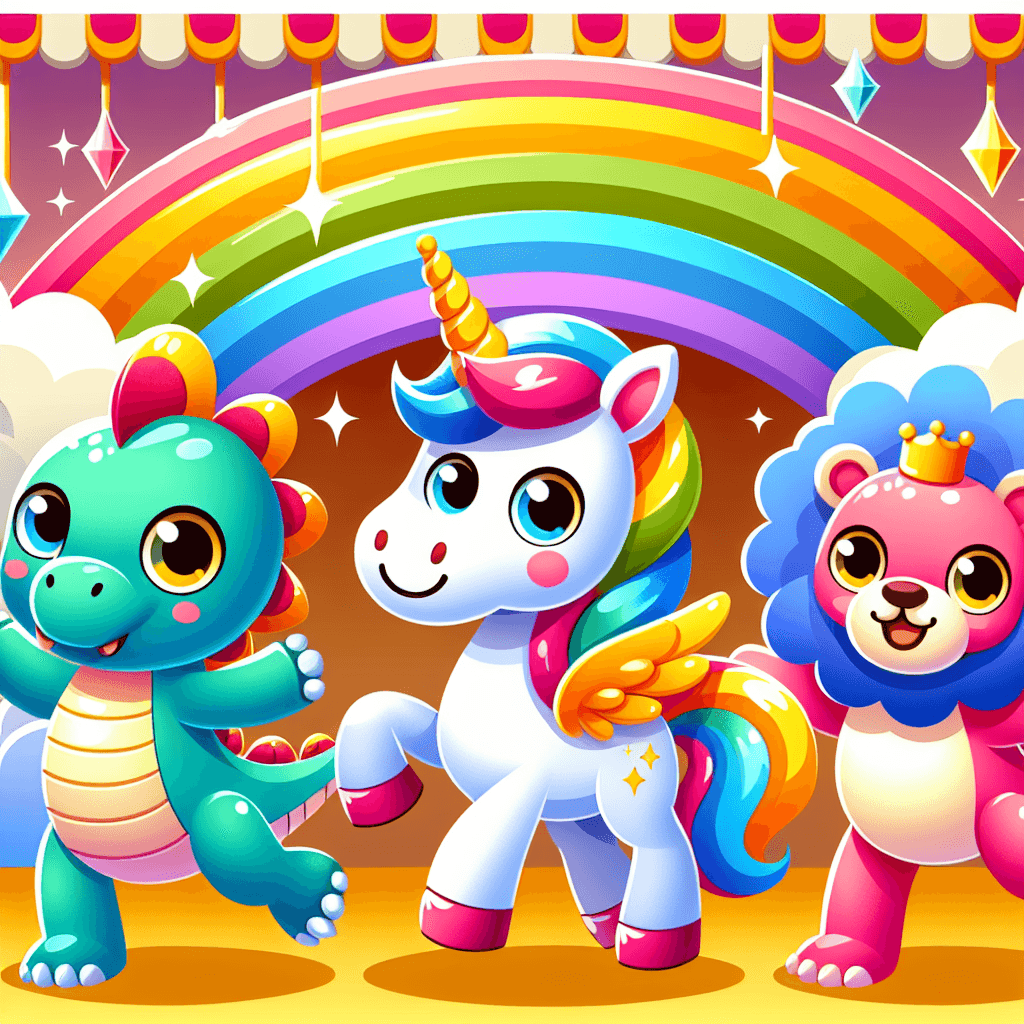 Fantasy Animal Parade Numbered Painting Kits