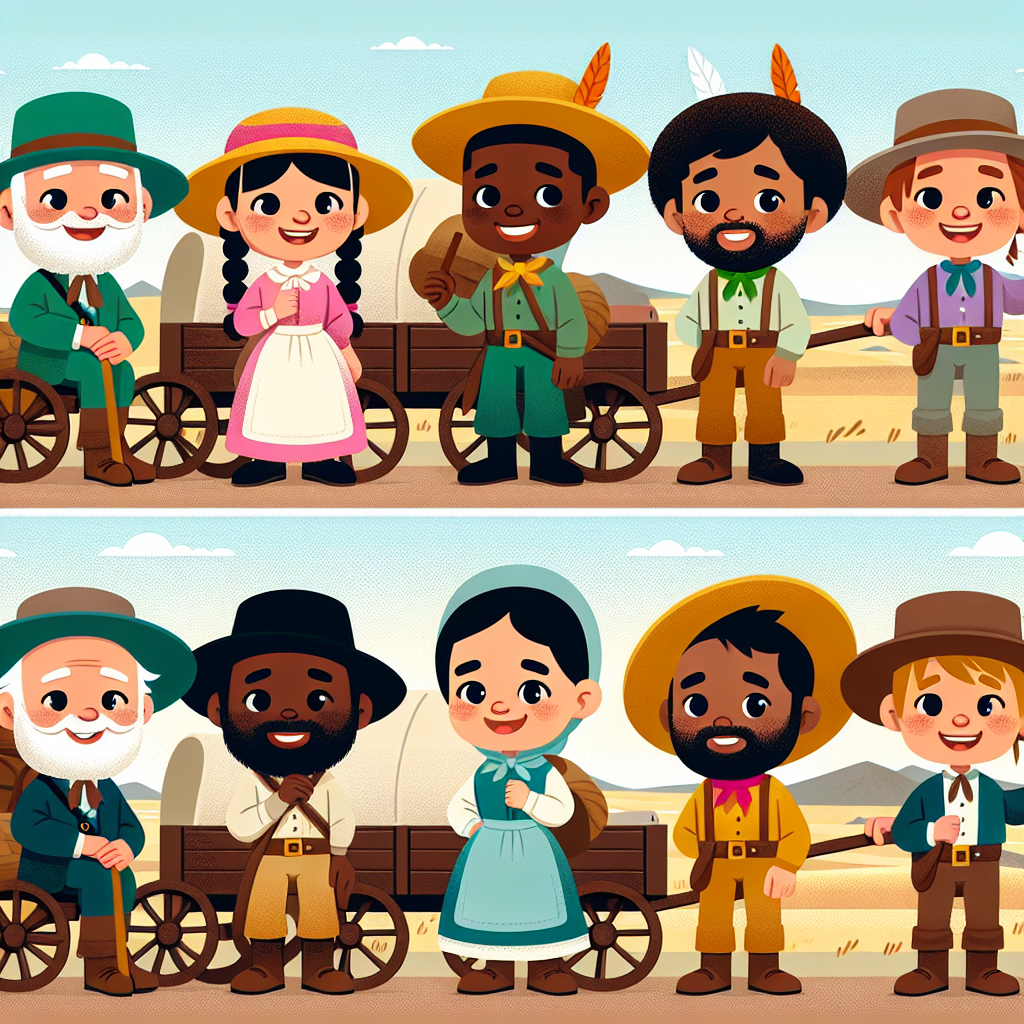 Playful Pioneers Paint By Number