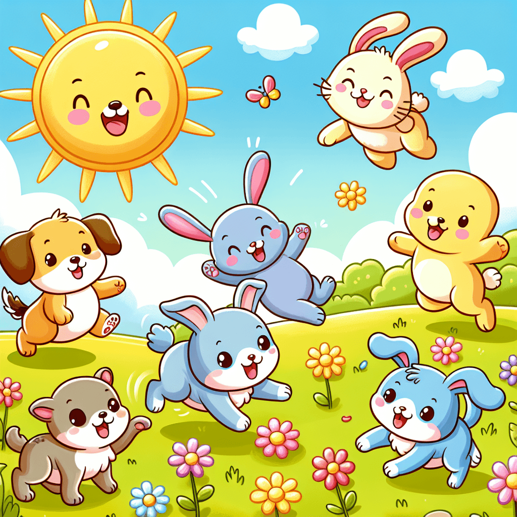 Cuddly Animal Adventures Paint By Color