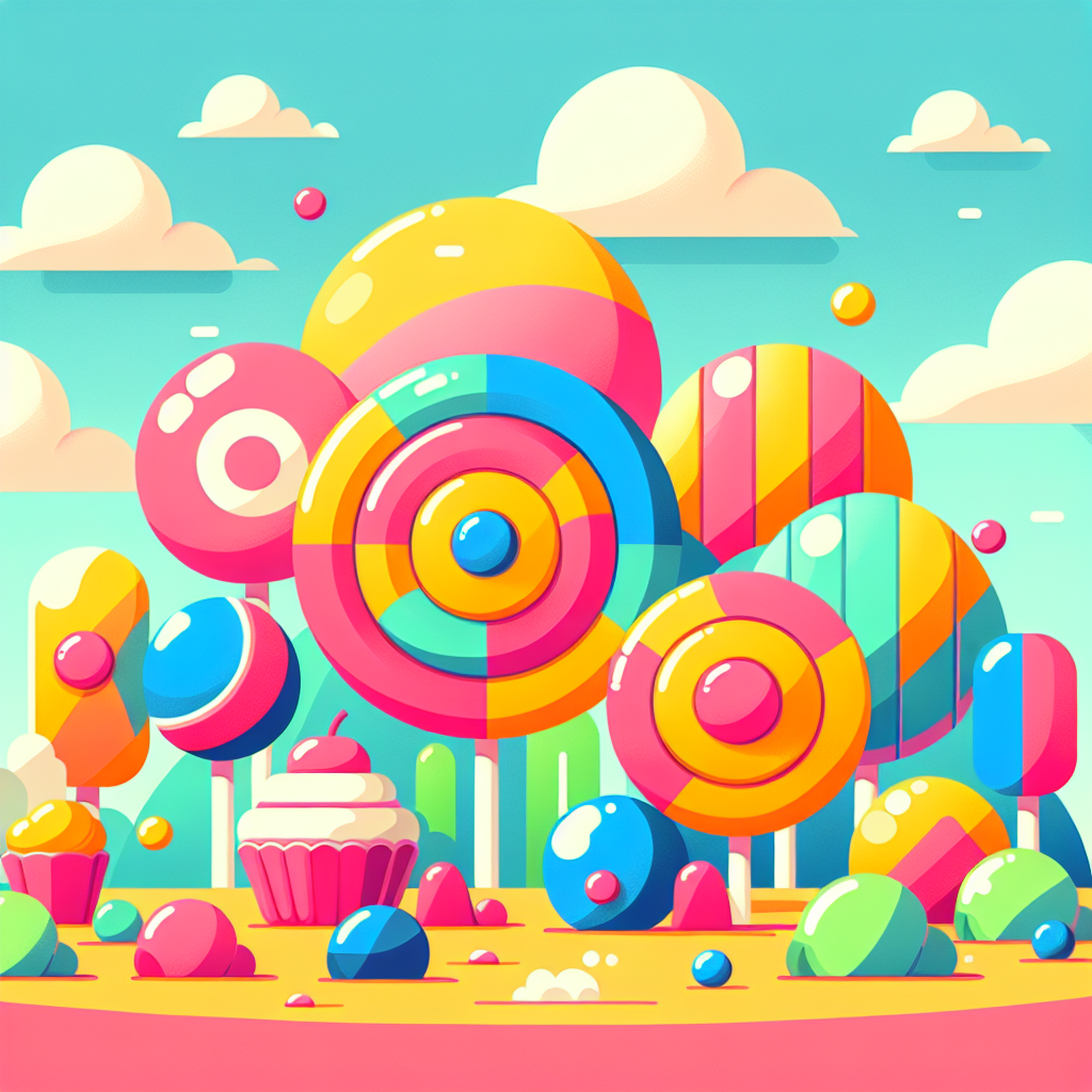 Sweet Tooth Candy World Paint By Number