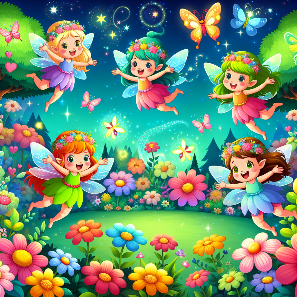 Merry Fairies DIY Paint By Numbers