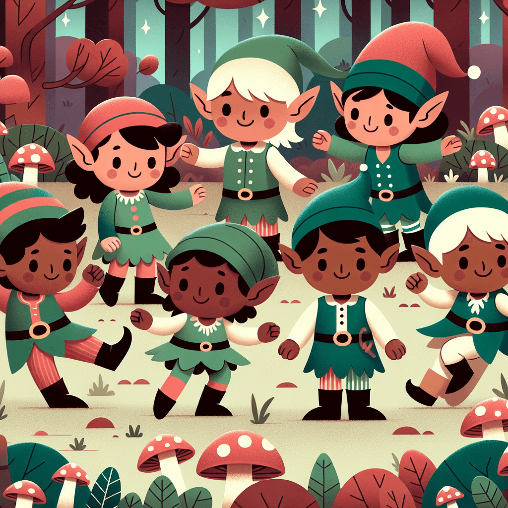 Forest Elf Adventure DIY Paint By Numbers