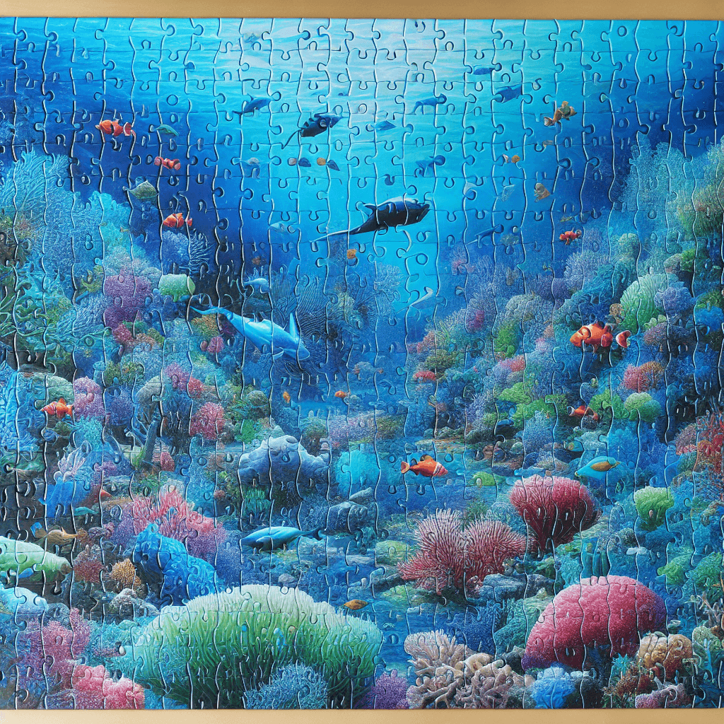 Mystic Ocean Puzzle Numbered Painting Kits