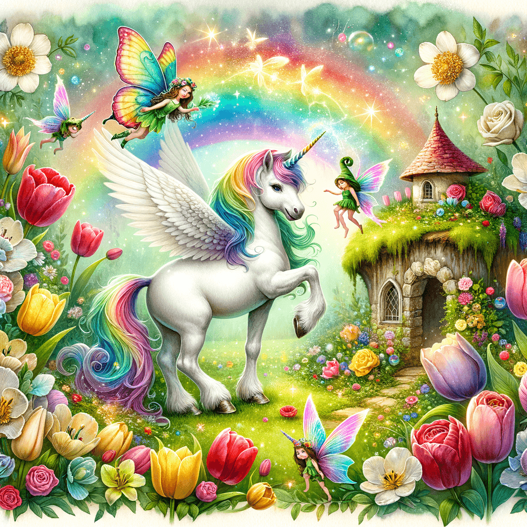 Charming Magical Creatures Paint By Numbers Art