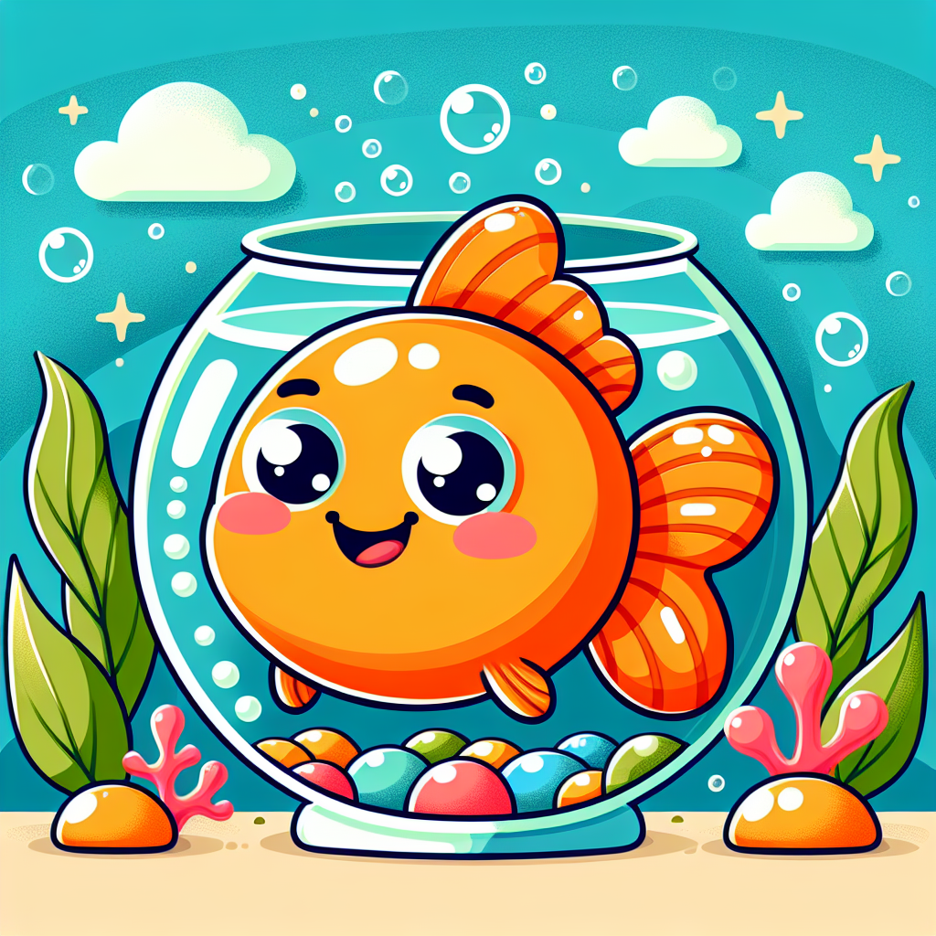 Giggles The Goldfish Paint By Numbers