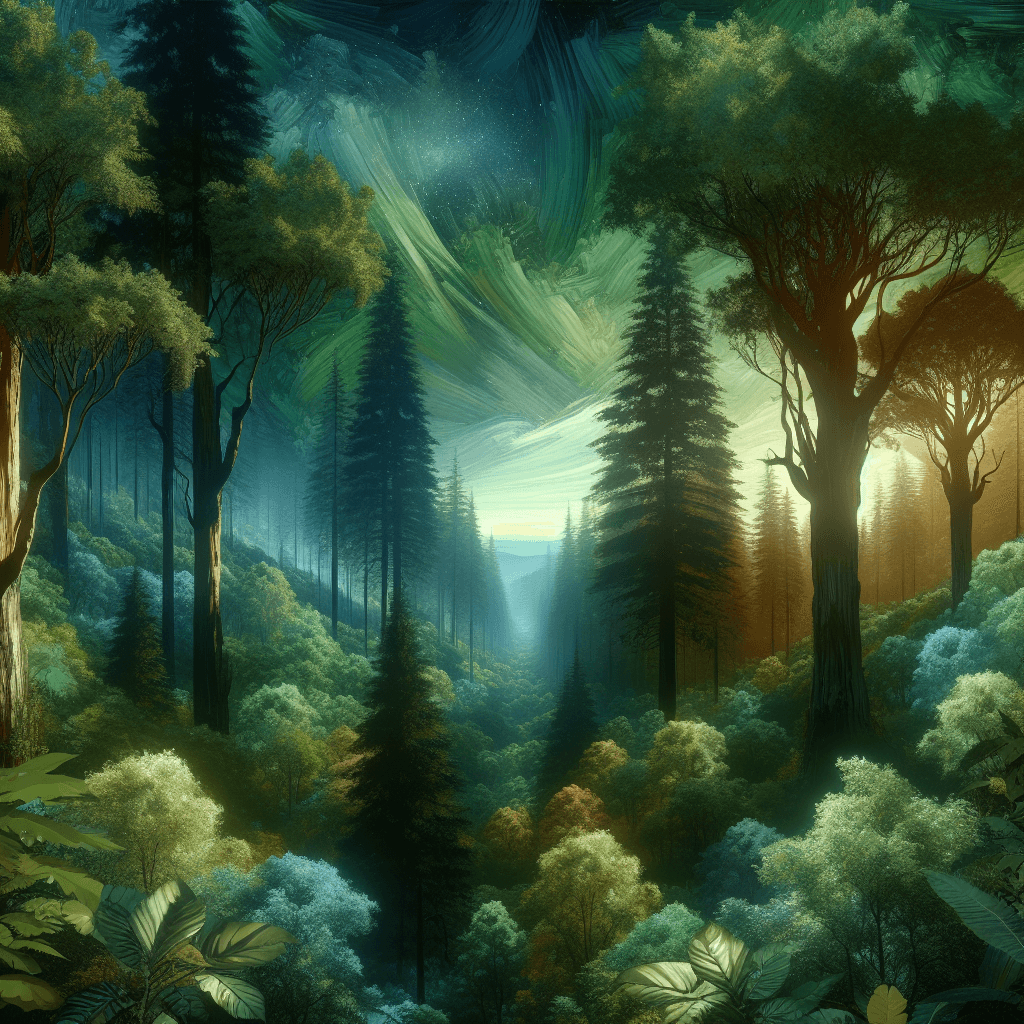 Timeless Forest Majesty Paint By Numbers Art