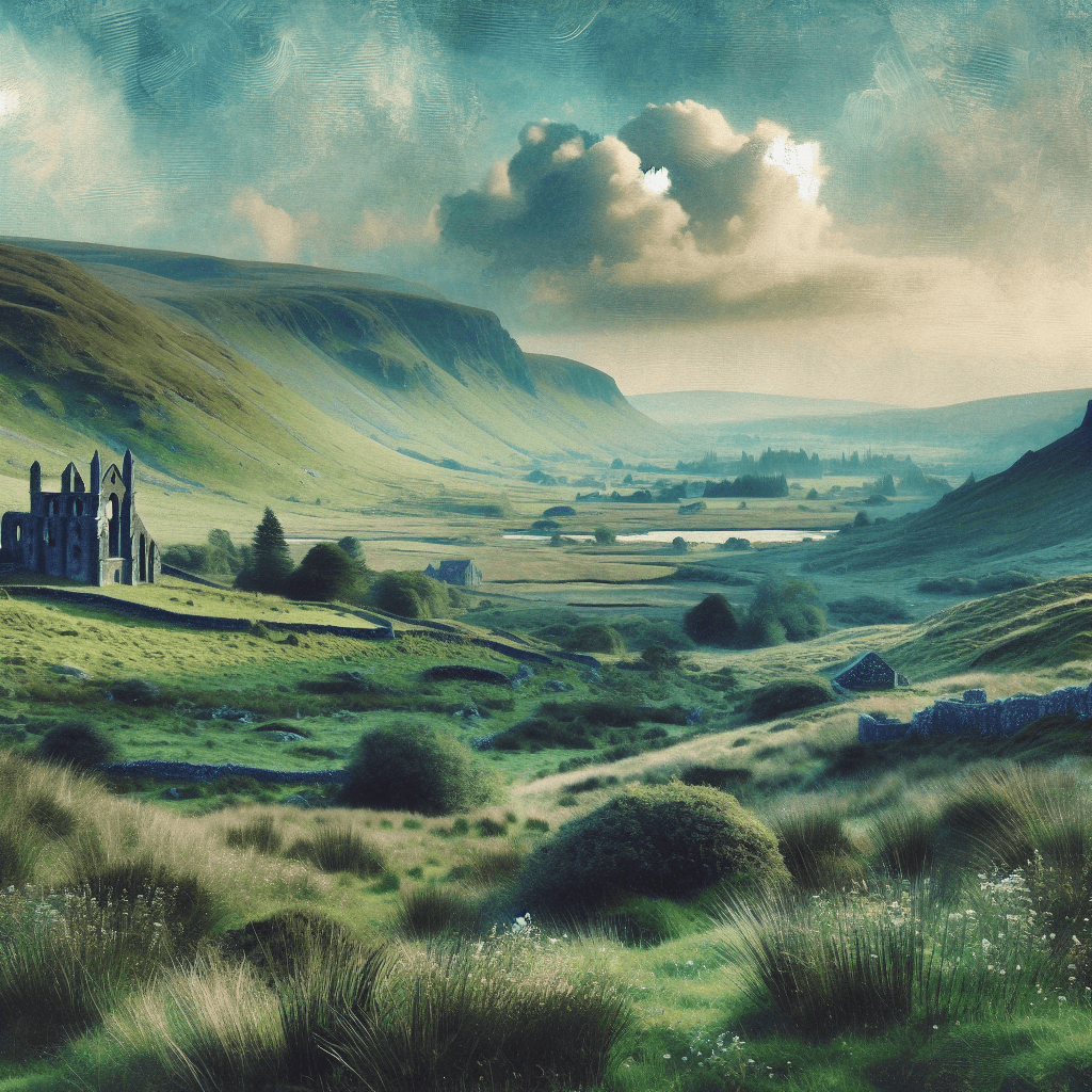 Ireland's Emerald Whispers Painting By Numbers Kit