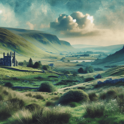 Ireland's Emerald Whispers Painting By Numbers Kit