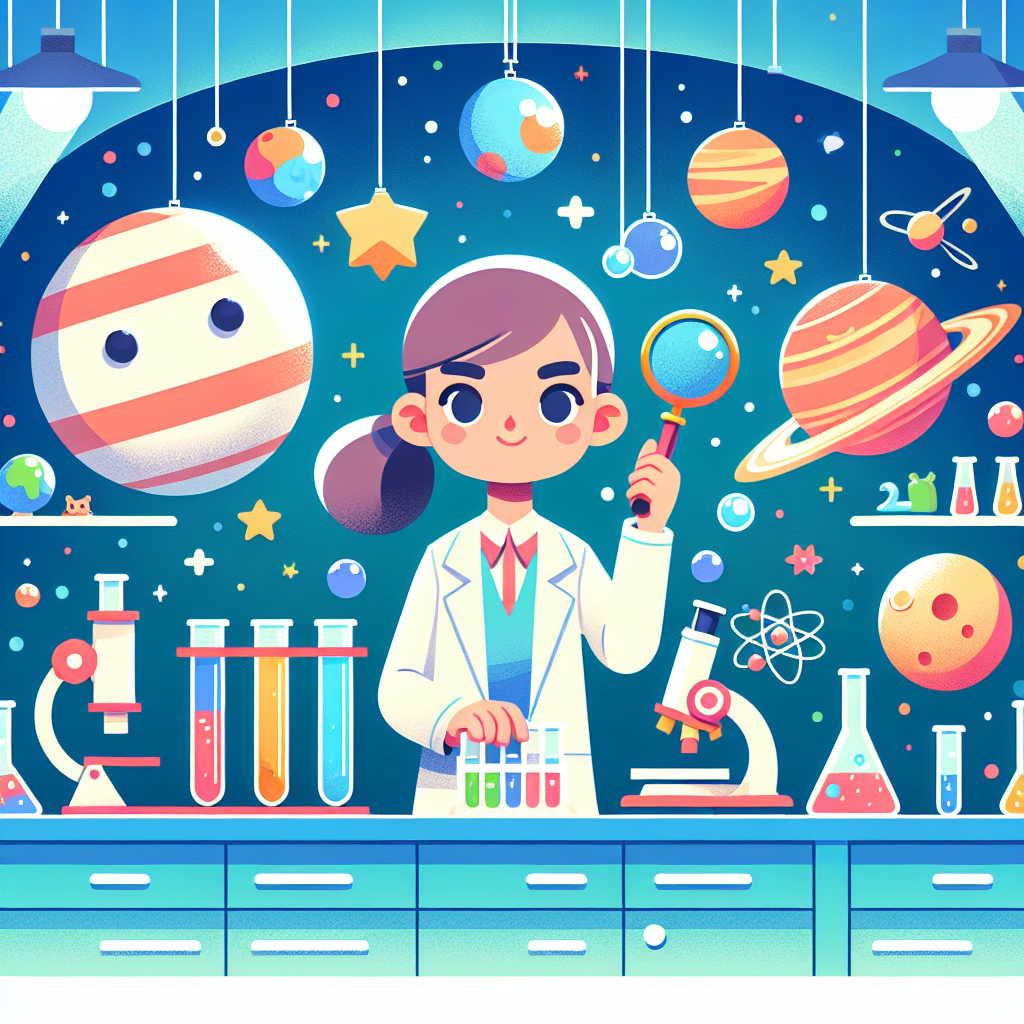 Space Scientist's Laboratory Paint By Number