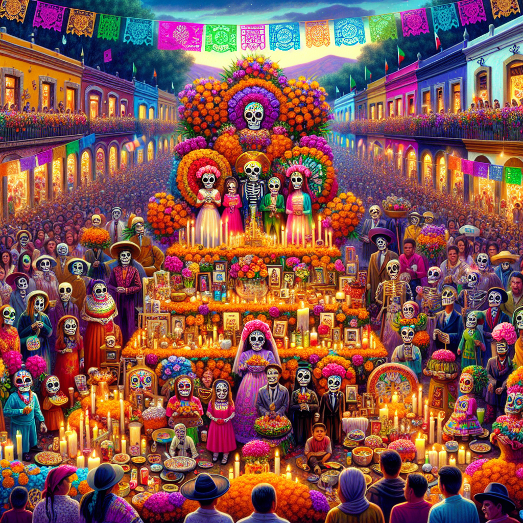 Dia De Los Muertos - Oaxaca Paint By Numbers Kits