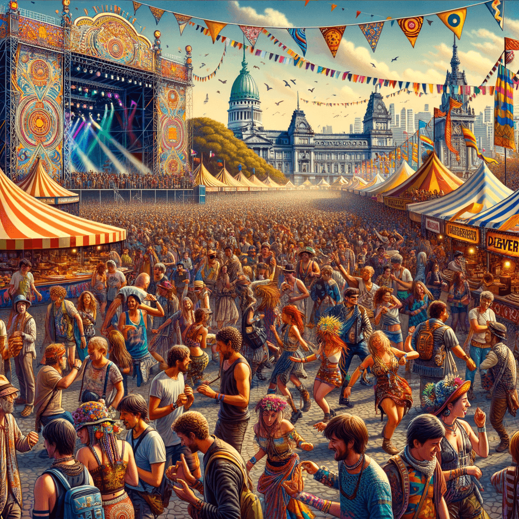 Lollapalooza Argentina Painting Number Kit