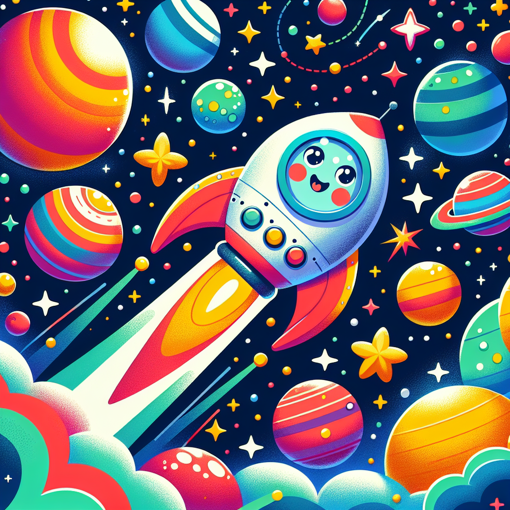 Cosmic Space Adventures Paint By Numbers