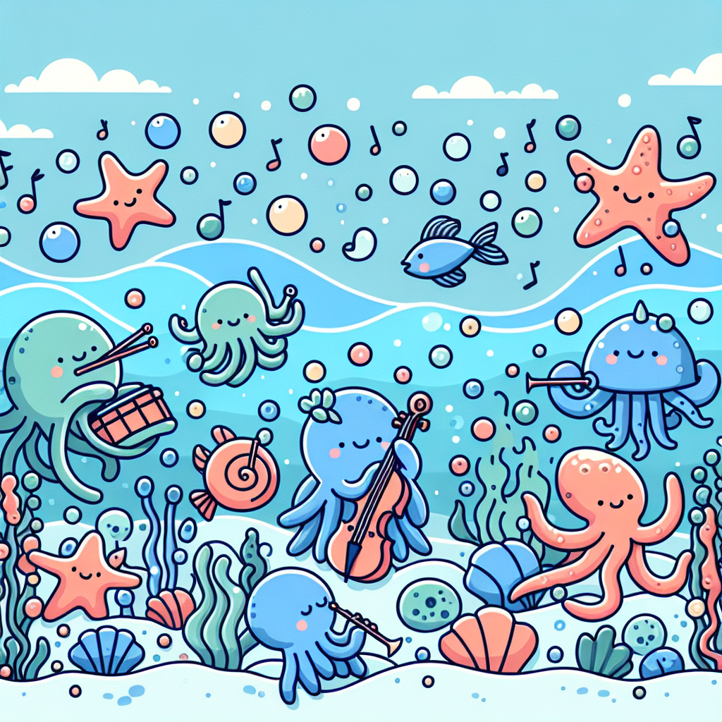 Ocean's Mystical Melody Paint By Numbers