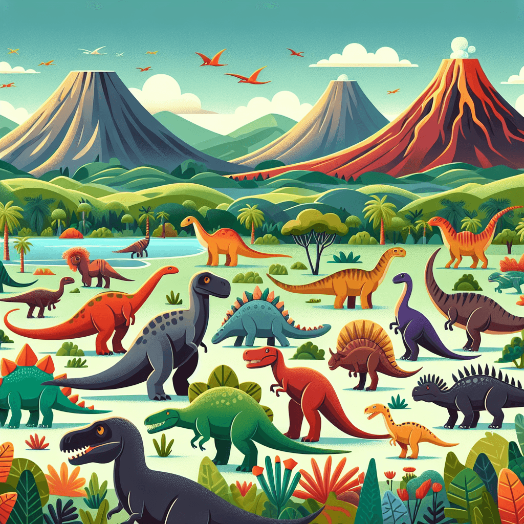 Gigantic Dino Discoveries Paint By Color