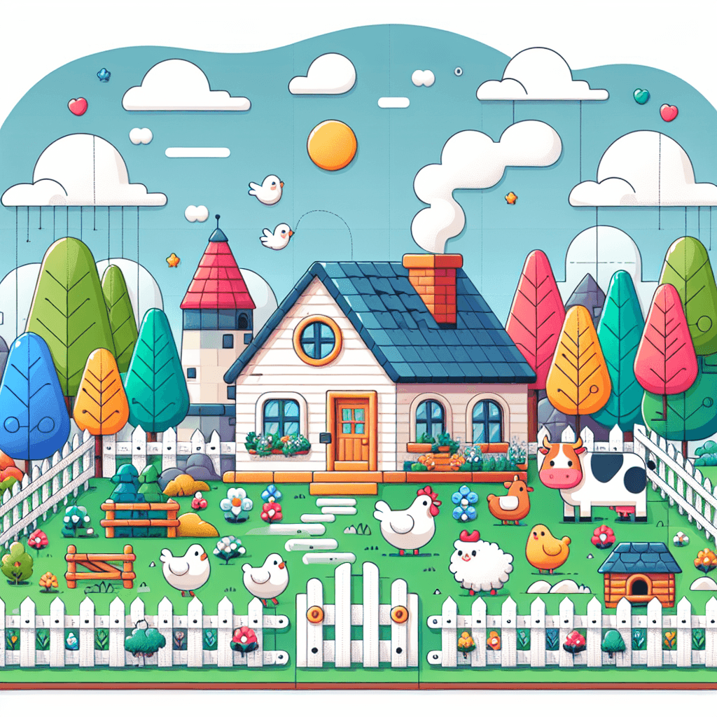 Country Cottage Paint By Numbers Kits
