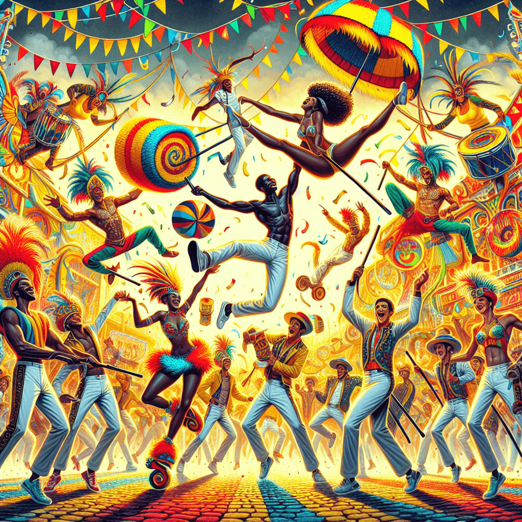 Vivid Carnival Celebration Painting By Numbers Kit