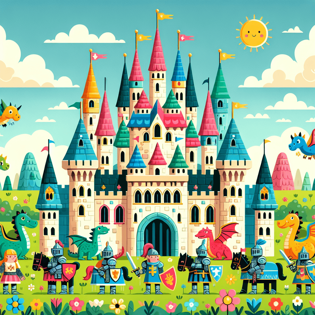 Charming Castle Quest Paint By Numbers