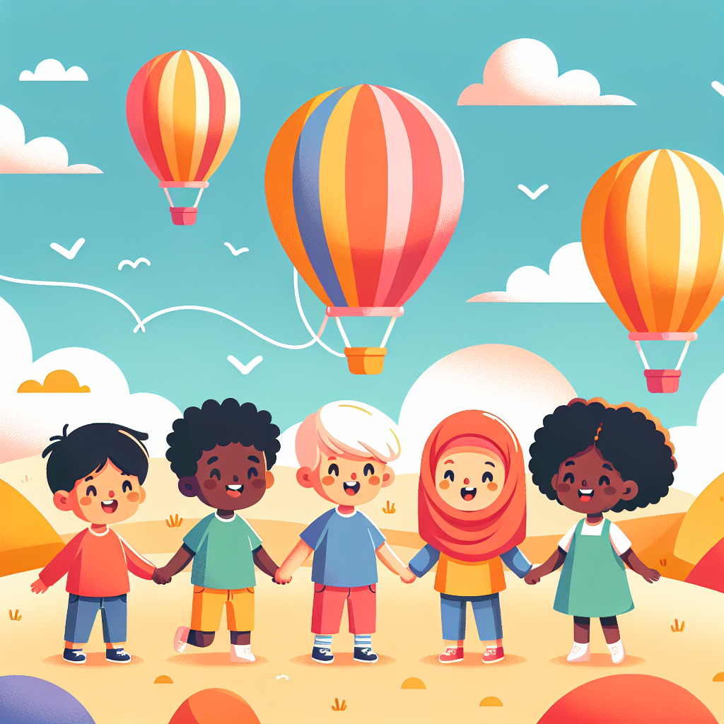 Balloon Adventure Journey Paint By Numbers Art