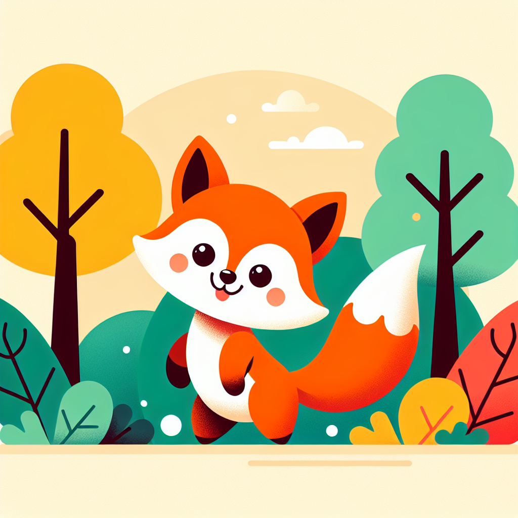 Fun Fox Painting By Numbers Kit
