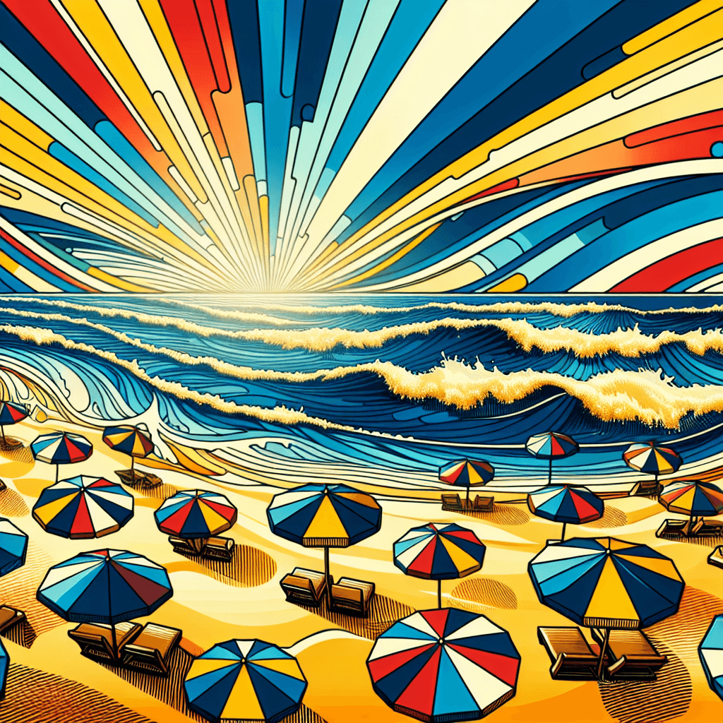 Vibrant Ocean Breeze Paint By Number