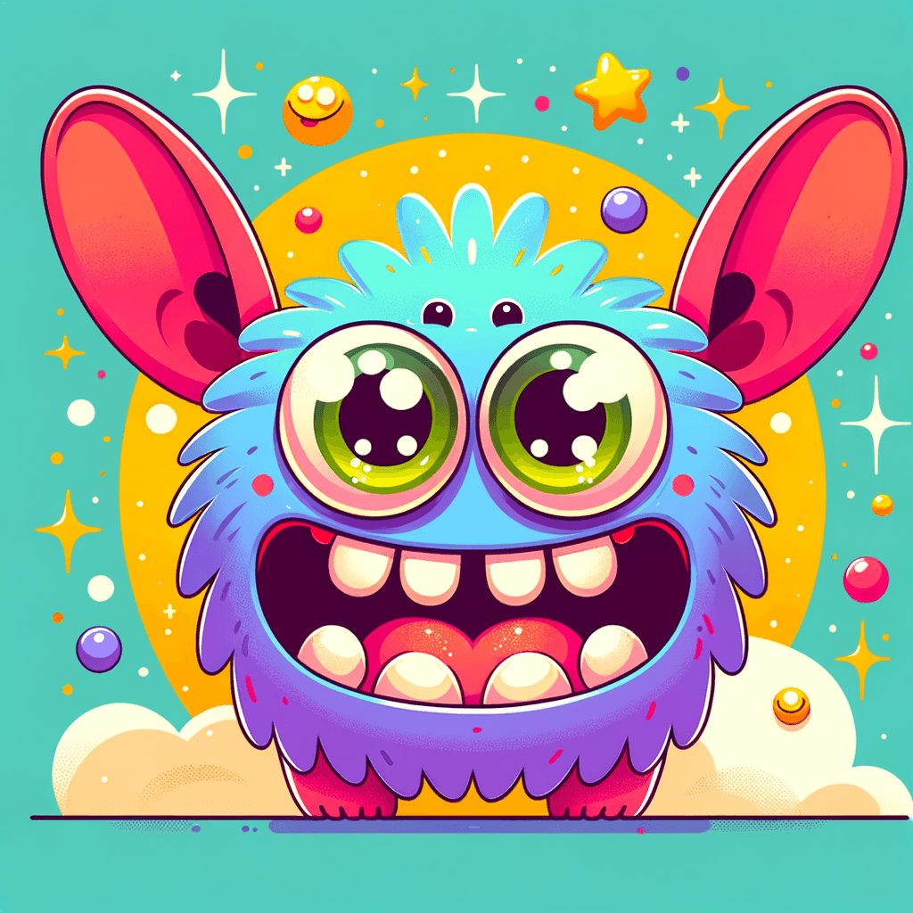 Silly Monster Adventure Painting By Numbers Kit