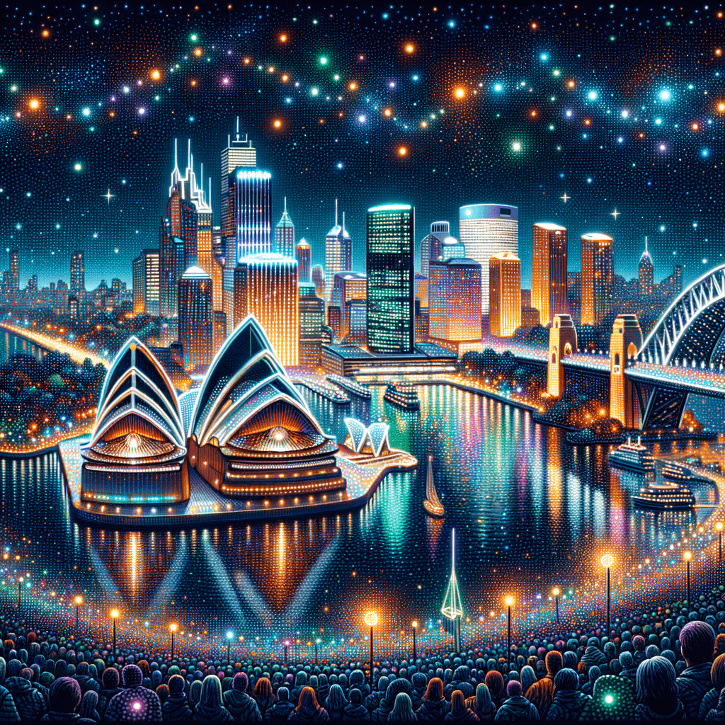 Vivid Sydney - Sydney, Australia Paint By Number