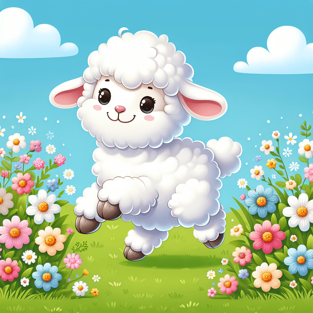 Giggling Lamb Numbered Painting Kits
