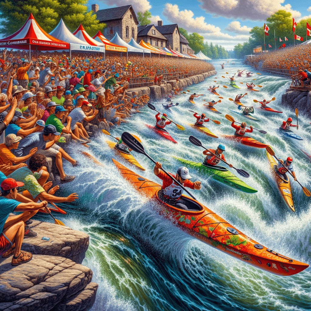 The Great Canadian Kayak Challenge - Canada Numbered Painting Kits