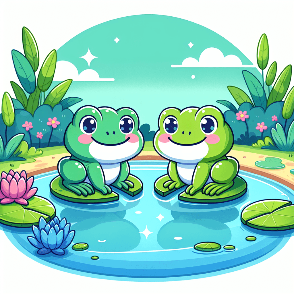 Froggy Friends Paint By Numbers Art