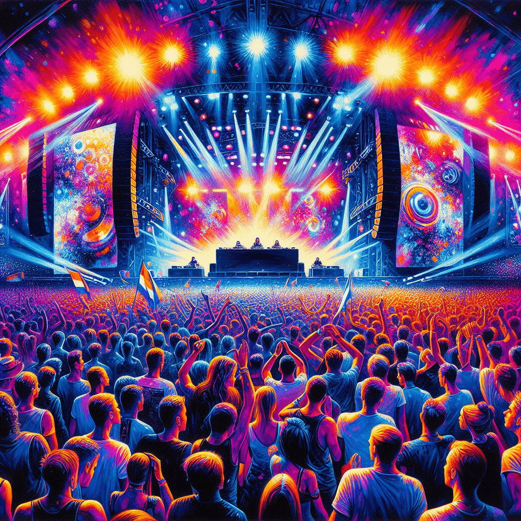 Amsterdam Dance Event Paint By Numbers
