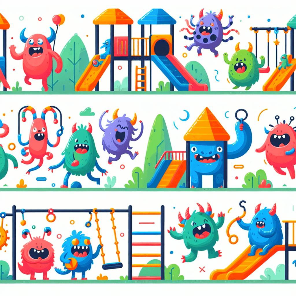 Silly Monsters Playtime Paint By Number