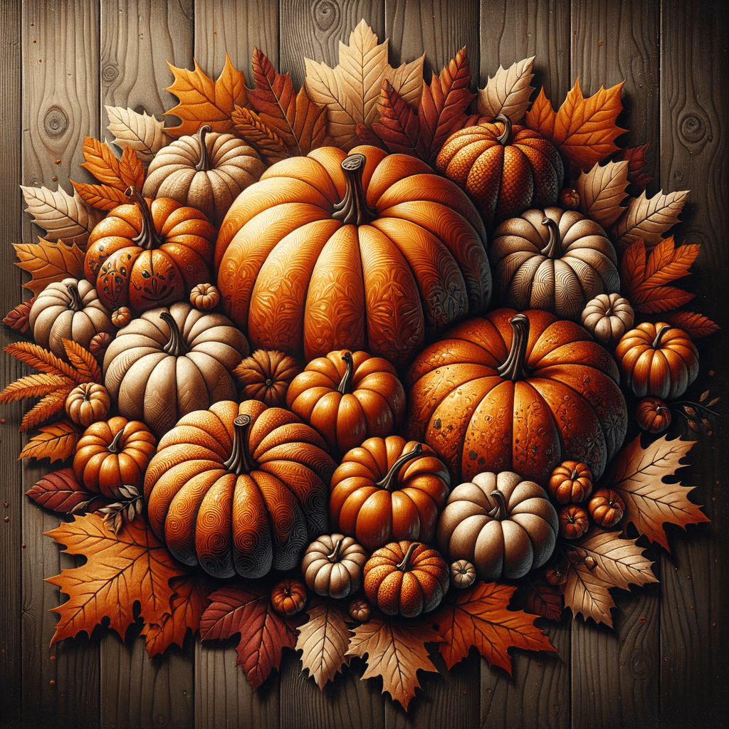 Warmth Of Autumn Harvest Paint By Numbers
