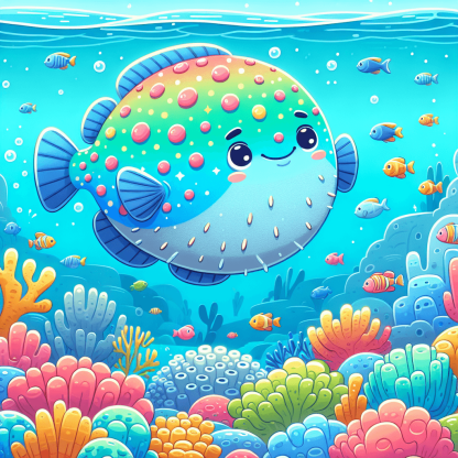 Dazzling Sunfish Paint By Color