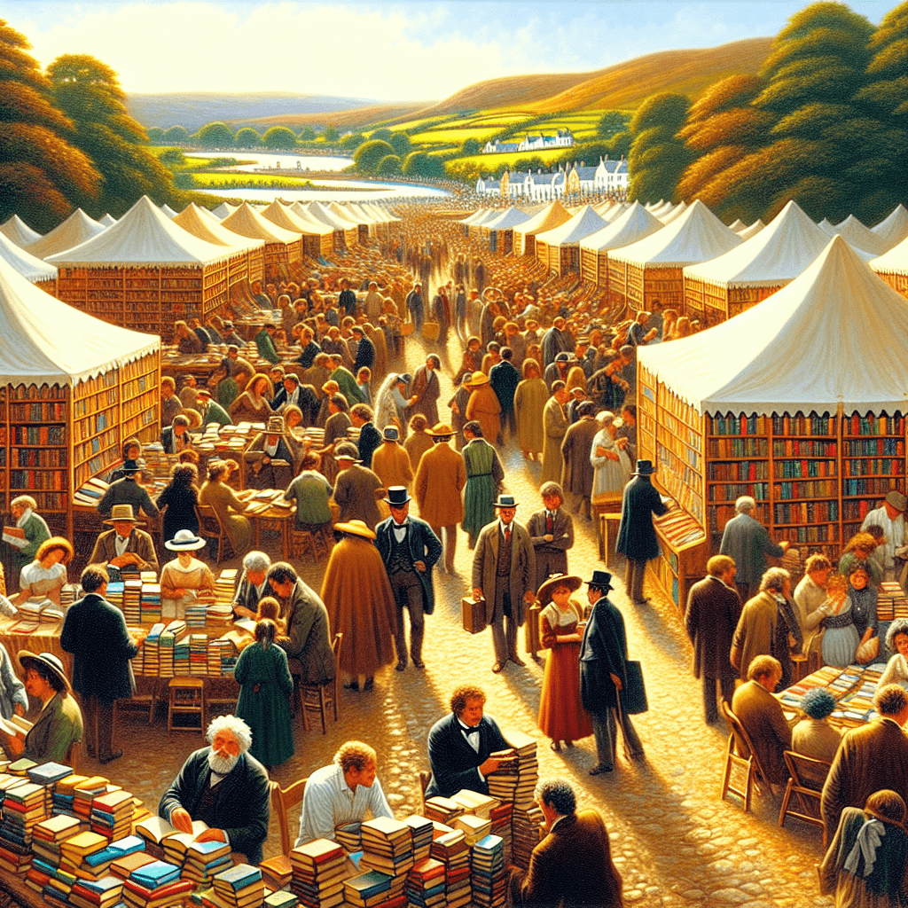 Hay Festival - Hay-on-Wye, Wales Painting By Numbers Kit