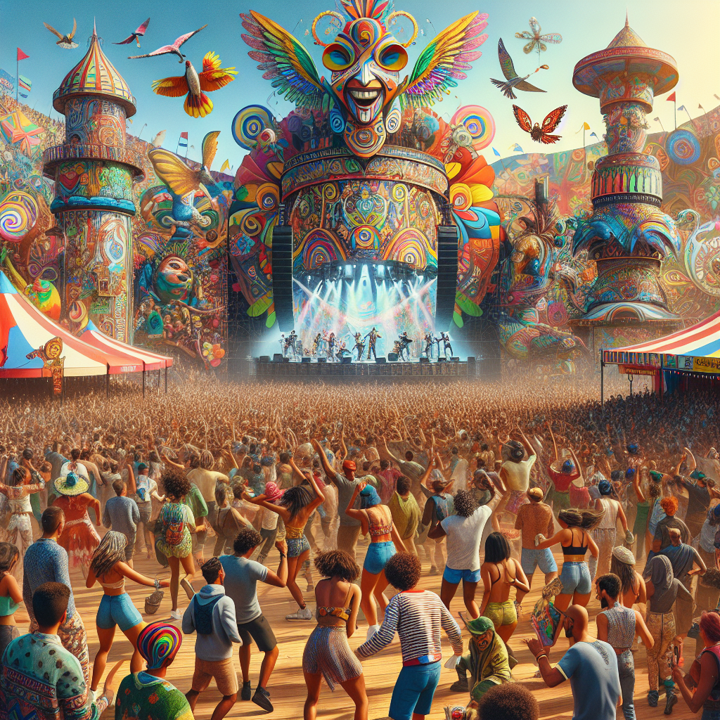 Coachella Music Festival - United States Painting By Numbers Kit