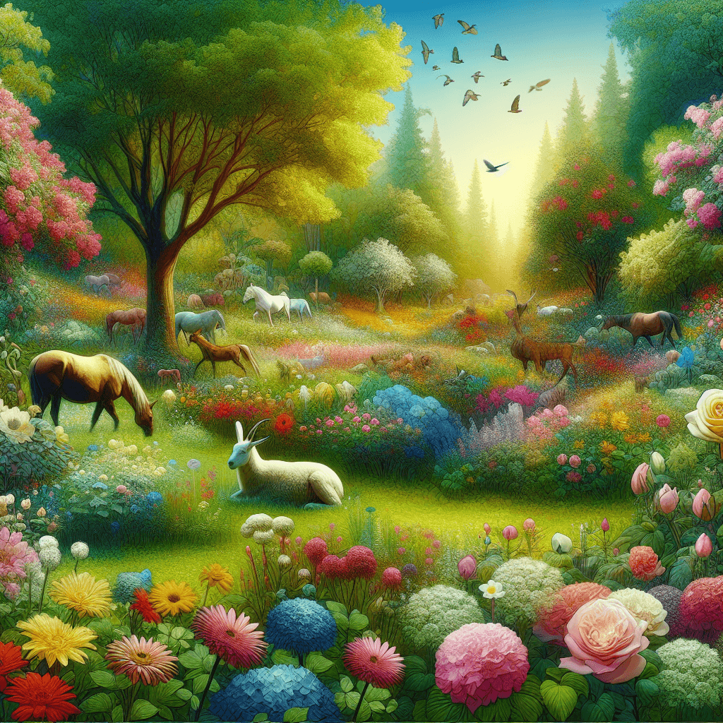 Bell's Enchanted Garden Paint By Number