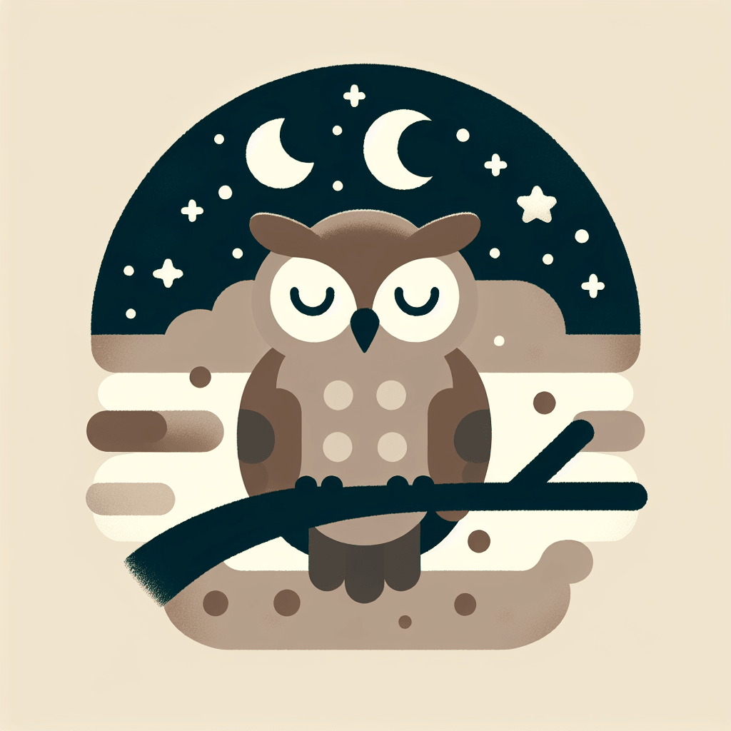 Hooting Night Owl Wisdom Paint By Color