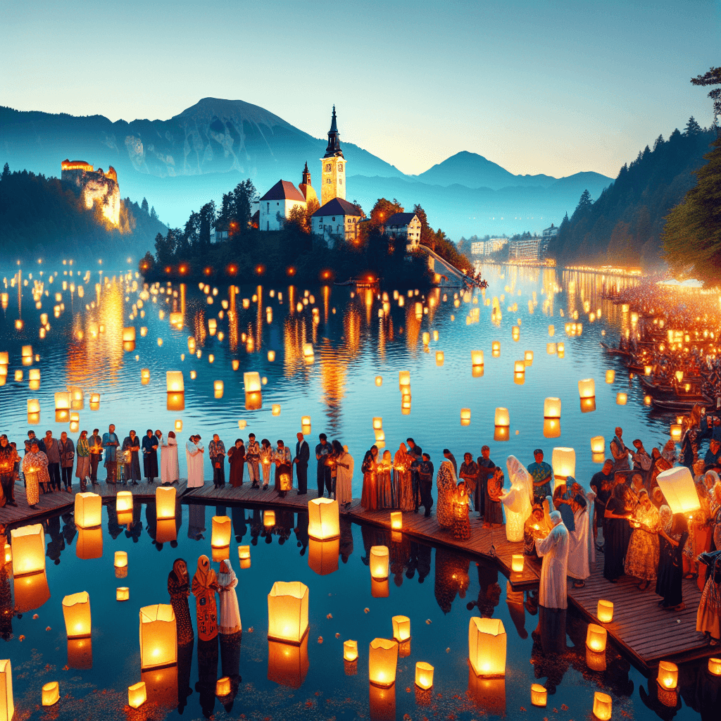 Bled Days - Slovenia Painting By Numbers Kit