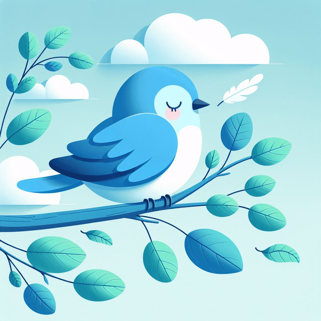 Brilliant Bluebird Painting Number Kit