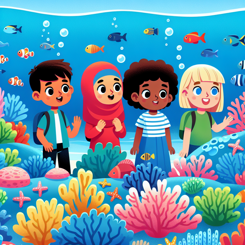 Kingdom Of Coral Paint By Numbers Art