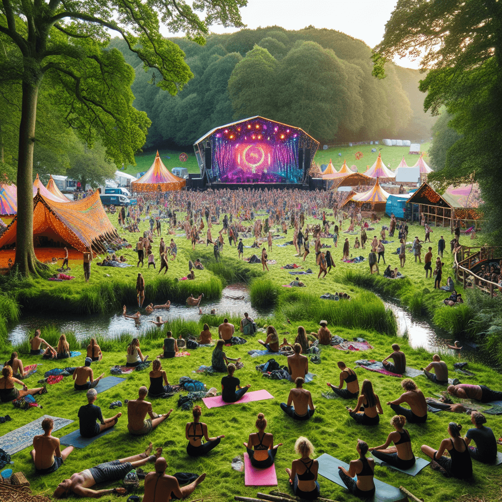 Wilderness Festival - United Kingdom Number Painting