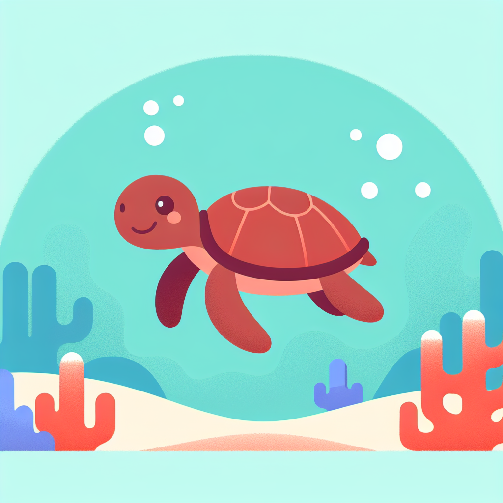 Gentle Giant Turtles Painting By Numbers Kit